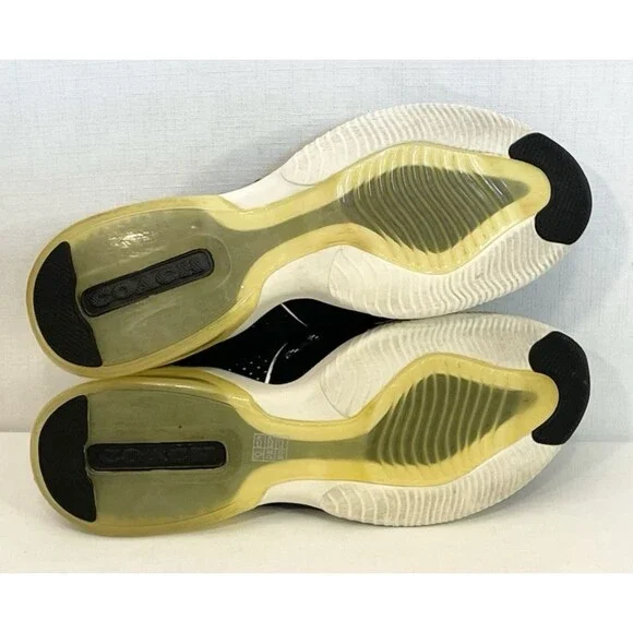 Coach Citysole  Runner Women’s Size 10 B Black White Sneakers Shoes Lace Up - Picture 9 of 12